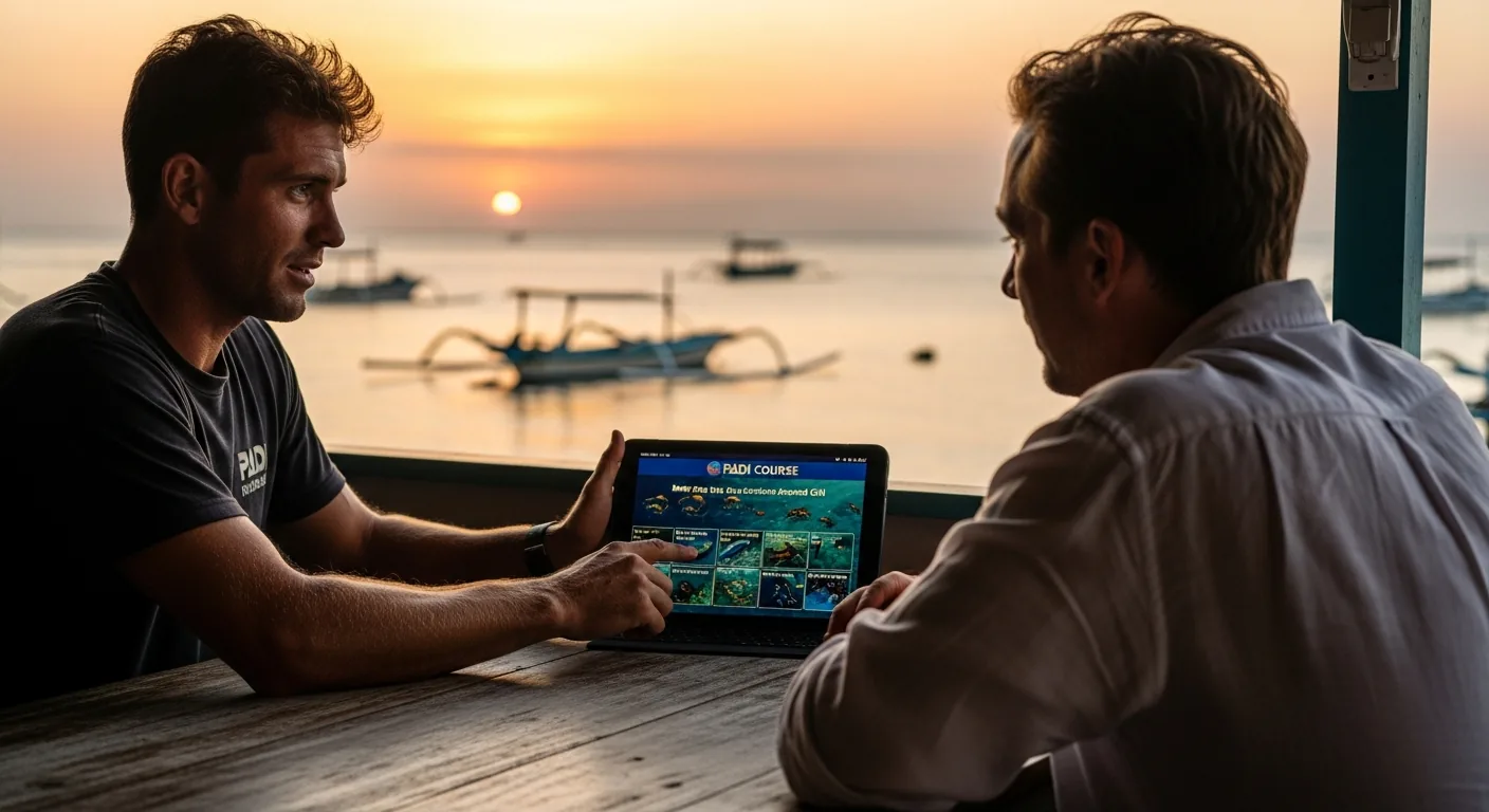 Contact Lombok Diving Course — Book Your PADI Certification